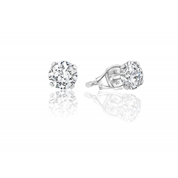 Earrings Sterling Zirconia EverShine Anti Tarnish