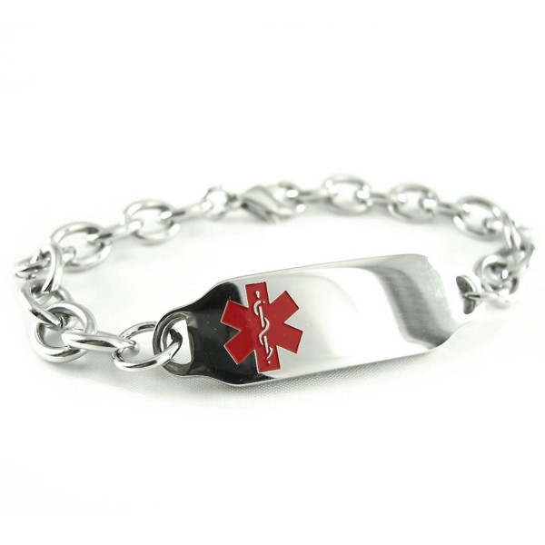 MyIDDr Pre Engraved Customized Patient Bracelet