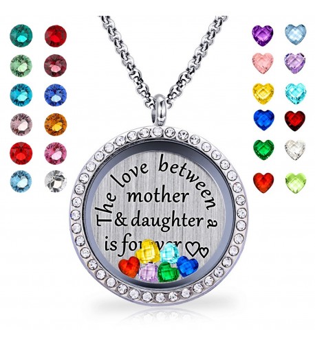 Floating Necklace Daughter Birthstone birthstone