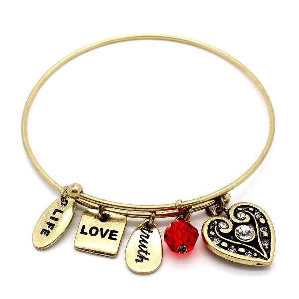 KIS Jewelry Symbology Scroll Bangle Bracelet KIS Jewelry Symbology Scroll Bangle Bracelet
