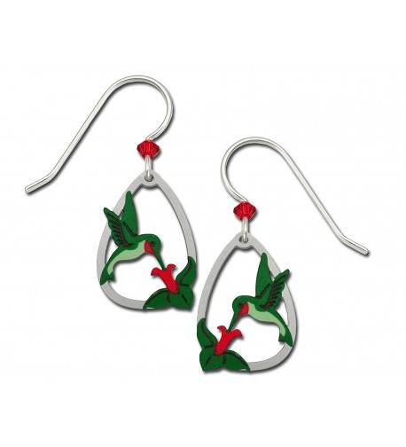 Sienna Sky Throated Hummingbird Earrings