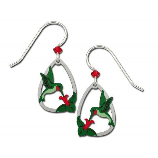 Sienna Sky Throated Hummingbird Earrings