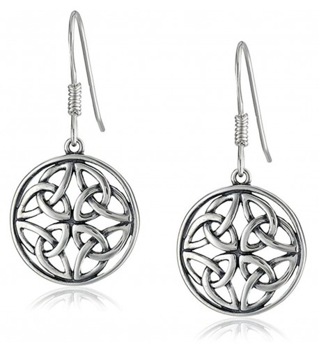 Sterling Silver Celtic Earrings Dangle