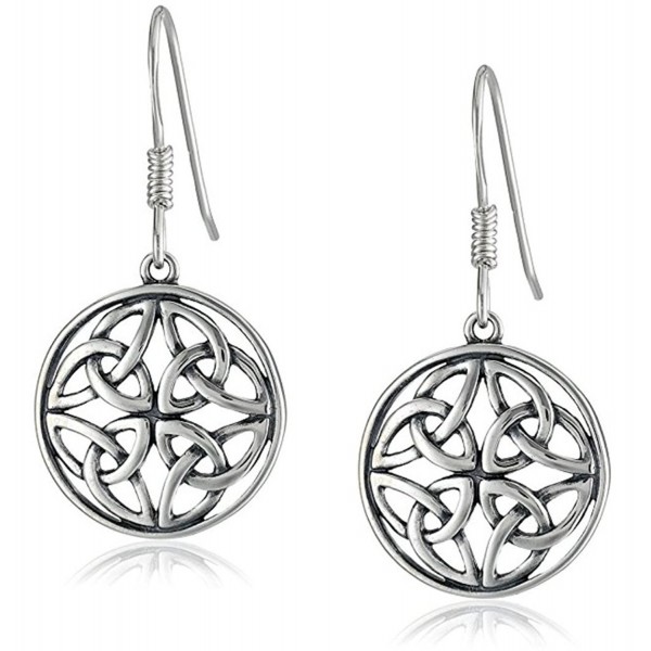Sterling Silver Celtic Earrings Dangle