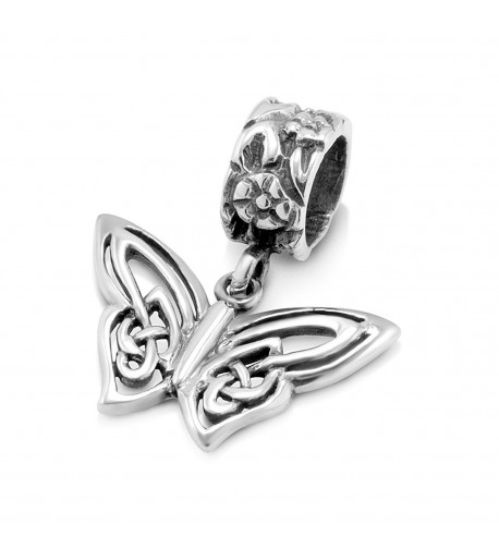 Sterling Silver Celtic Butterfly Bracelet