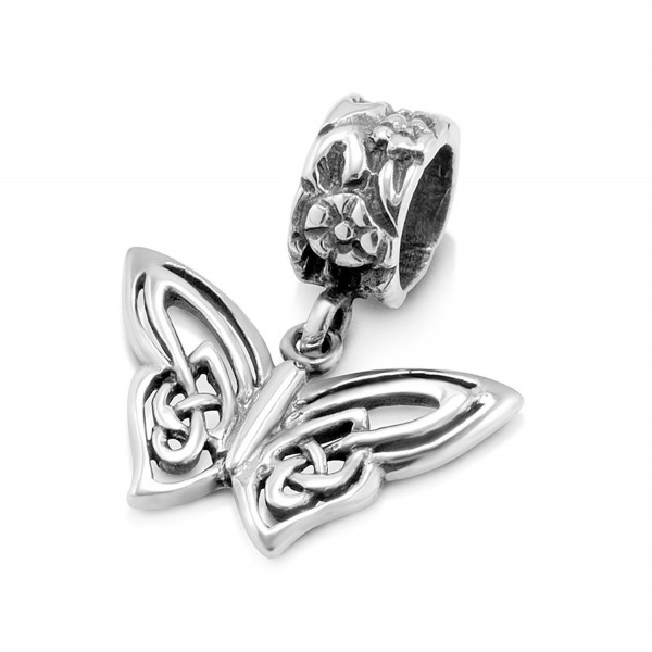 Sterling Silver Celtic Butterfly Bracelet