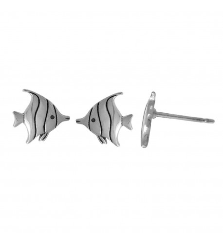 Boma Sterling Silver Tropical Earrings
