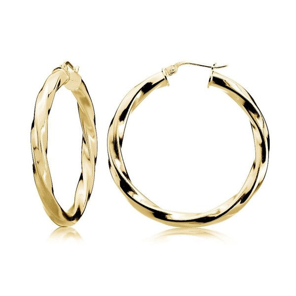 Flash Sterling Silver Design Earrings