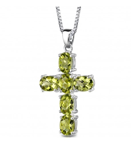 Radiant Glory Sterling Rhodium Peridot