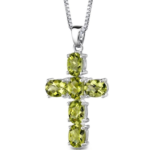 Radiant Glory Sterling Rhodium Peridot