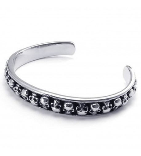 KONOV Womens Vintage Stainless Bracelet