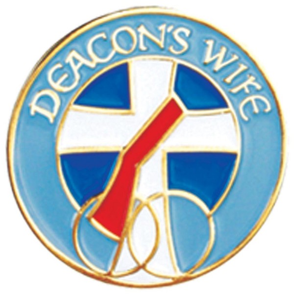 Deacons Wife Lapel Pin B 44