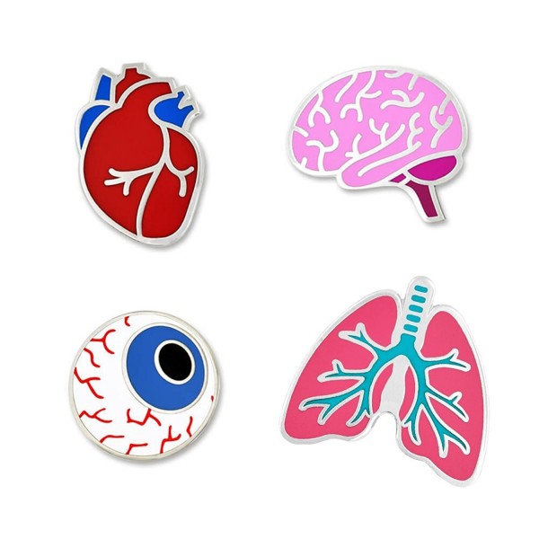 PinMarts Human Organs Medical Enamel