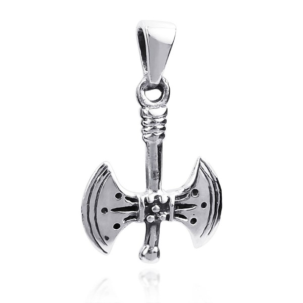 Viking Battle Sterling Silver Pendant