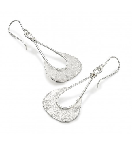 Teardrop Sterling Earrings Fashionable Jewelry