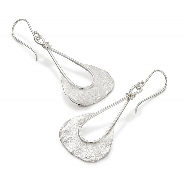 Teardrop Sterling Earrings Fashionable Jewelry