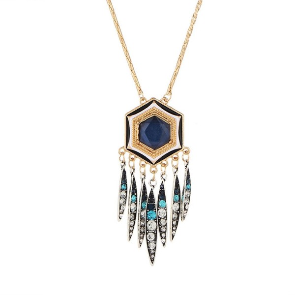 Native American Dreamcatcher Crystal Necklace