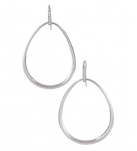 Dot Line hollow dangle earrings