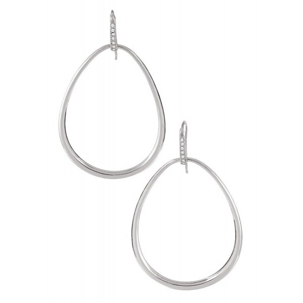 Dot Line hollow dangle earrings