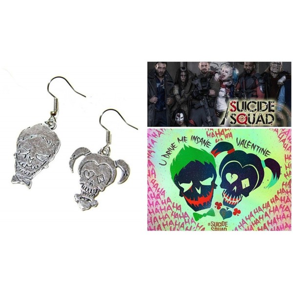 Comics Suicide Harley Earrings Athena Comics Suicide Harley Earrings Athena