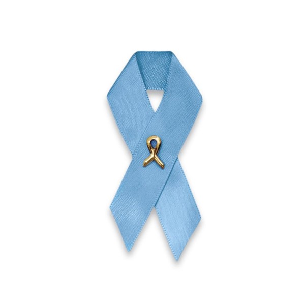 Satin Light Blue Ribbon Retail