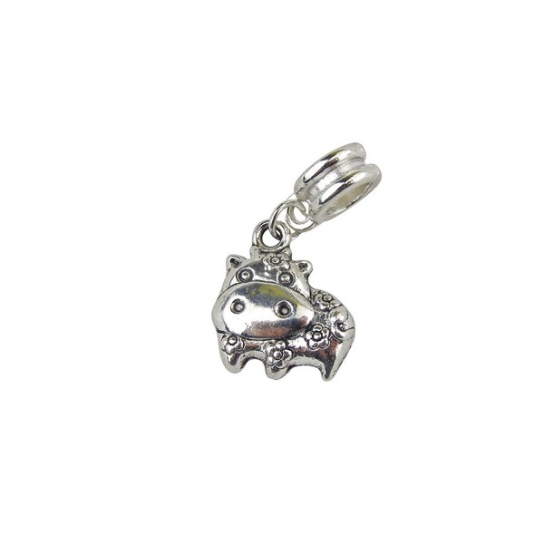 Universal Cute Hippo Hippopotamus Charm