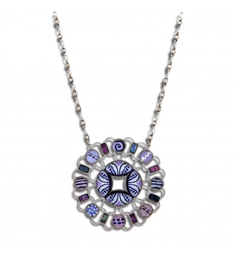 Yoolies Jewelry Lilac Blossom Fashion Necklace