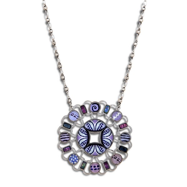 Yoolies Jewelry Lilac Blossom Fashion Necklace