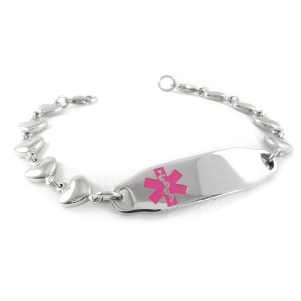 MyIDDr Pre Engraved Customized Pacemaker Bracelet