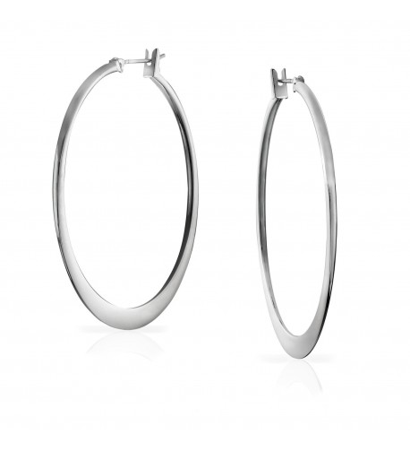 Bling Jewelry Earrings Polished Rhodium