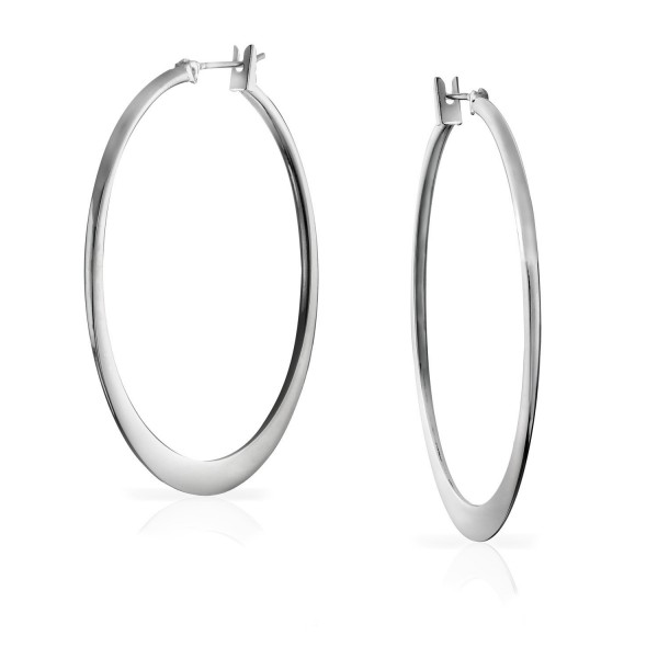 Bling Jewelry Earrings Polished Rhodium