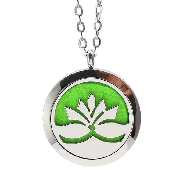 Necklace Stainless Pendant Aromatherapy Lockets