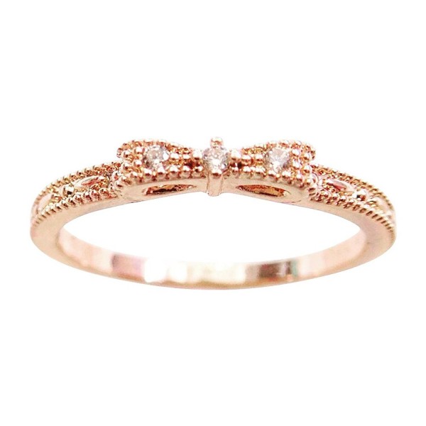 Dainty Delicate Zirconia Crystal Stackable