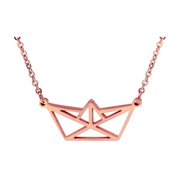 HANFLY necklace Geometric Origami Extender