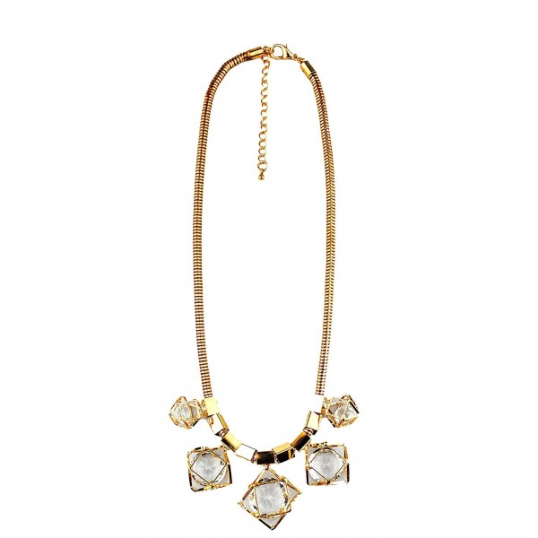 Pletora jewel 100 Crystal Dodecahedron Necklace