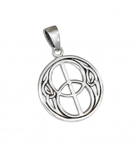 Sterling Silver Celtic Chalice Pendant