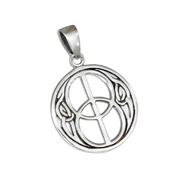 Sterling Silver Celtic Chalice Pendant