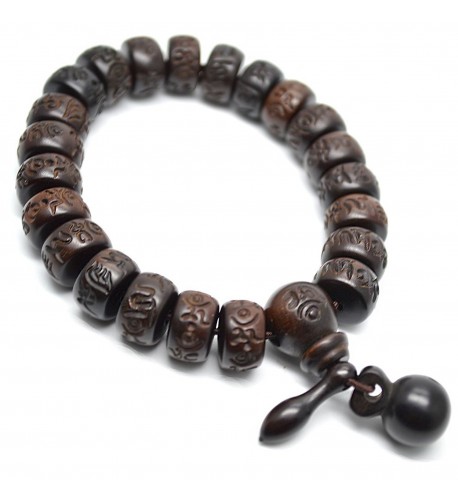 Flourishbeads Natural Jujube Rondelle Bracelets