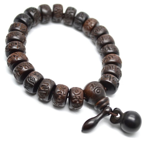 Flourishbeads Natural Jujube Rondelle Bracelets