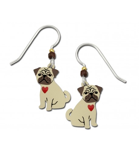 Sienna Sky Pugsley Puppy Earrings