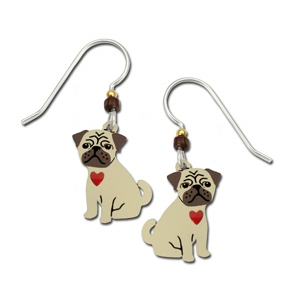 Sienna Sky Pugsley Puppy Earrings