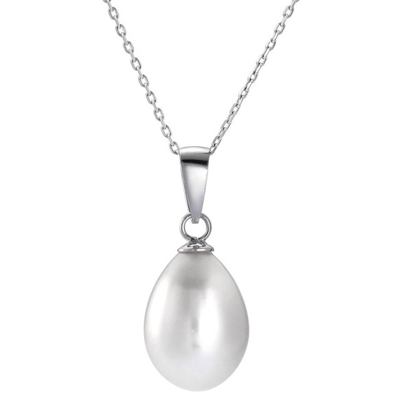 Necklace Teardrop Freshwater Cultured Sterling