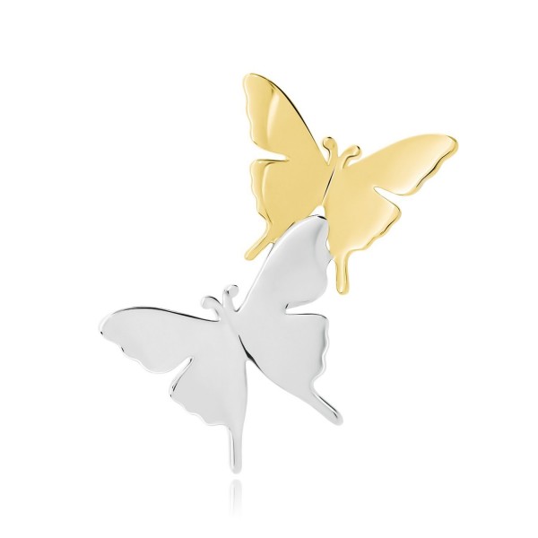 Couple Fashion Jewelry Butterfly Silver Gold