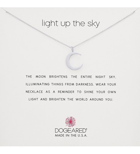 Dogeared Reminder Crescent Necklace Extender