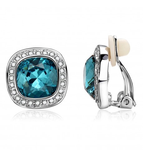 AllenCOCO Zirconia Earrings Swarovski elements