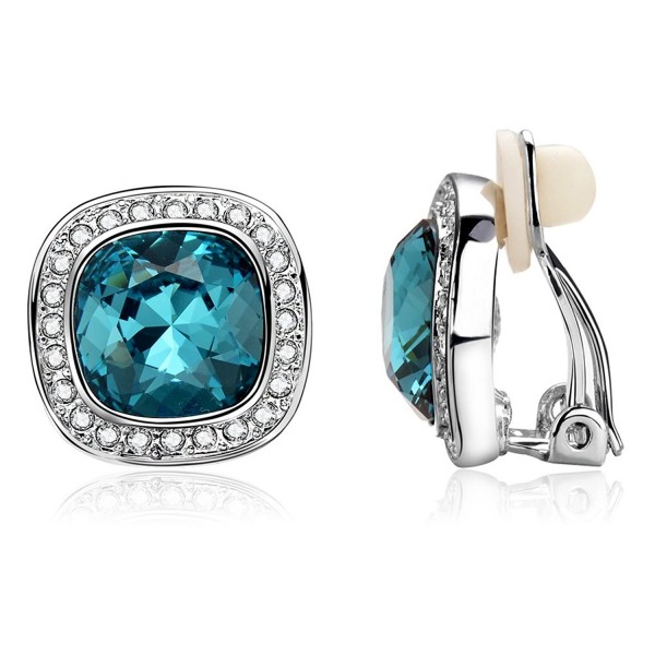 AllenCOCO Zirconia Earrings Swarovski elements