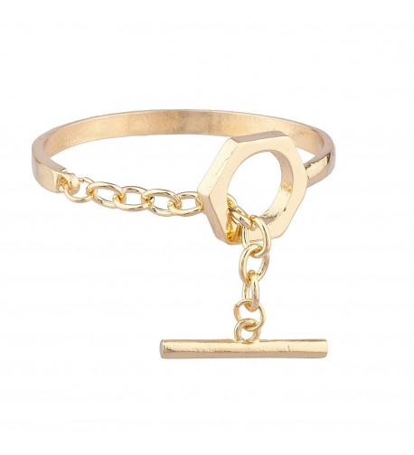 Lux Accessories Rocker Toggle Bracelet