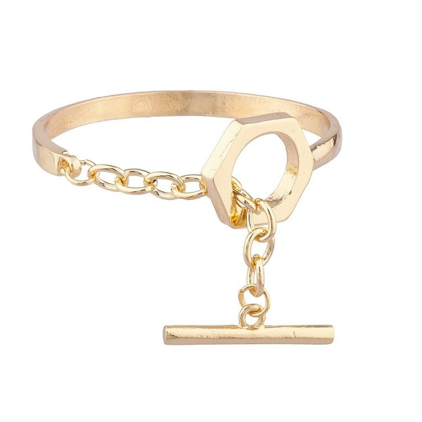 Lux Accessories Rocker Toggle Bracelet