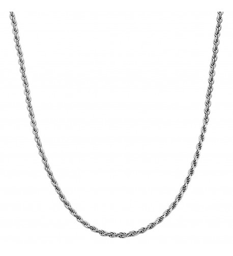 Sterling Silver 1 7mm Diamond Cut Chain