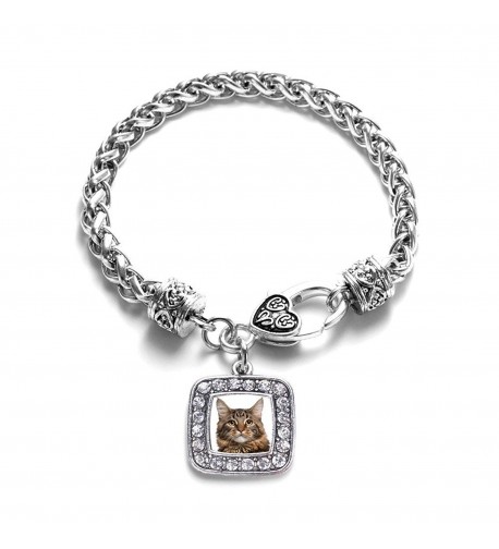 Classic Silver Plated Crystal Bracelet